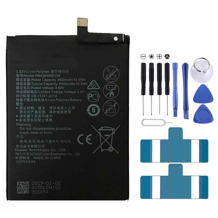HB436486ECW Lithium-ion Polymer Battery for Huawei Mate 10 / Mate 10 Pro / Mate 10 Lite / P20 Pro / P30 Pro, For Mate 10 HB436486ECW Lithium-ion Polymer Battery for Huawei Mate 10 / Mate 10 Pro / Mate 10 Lite / P20 Pro / P30 Pro, For Mate 10